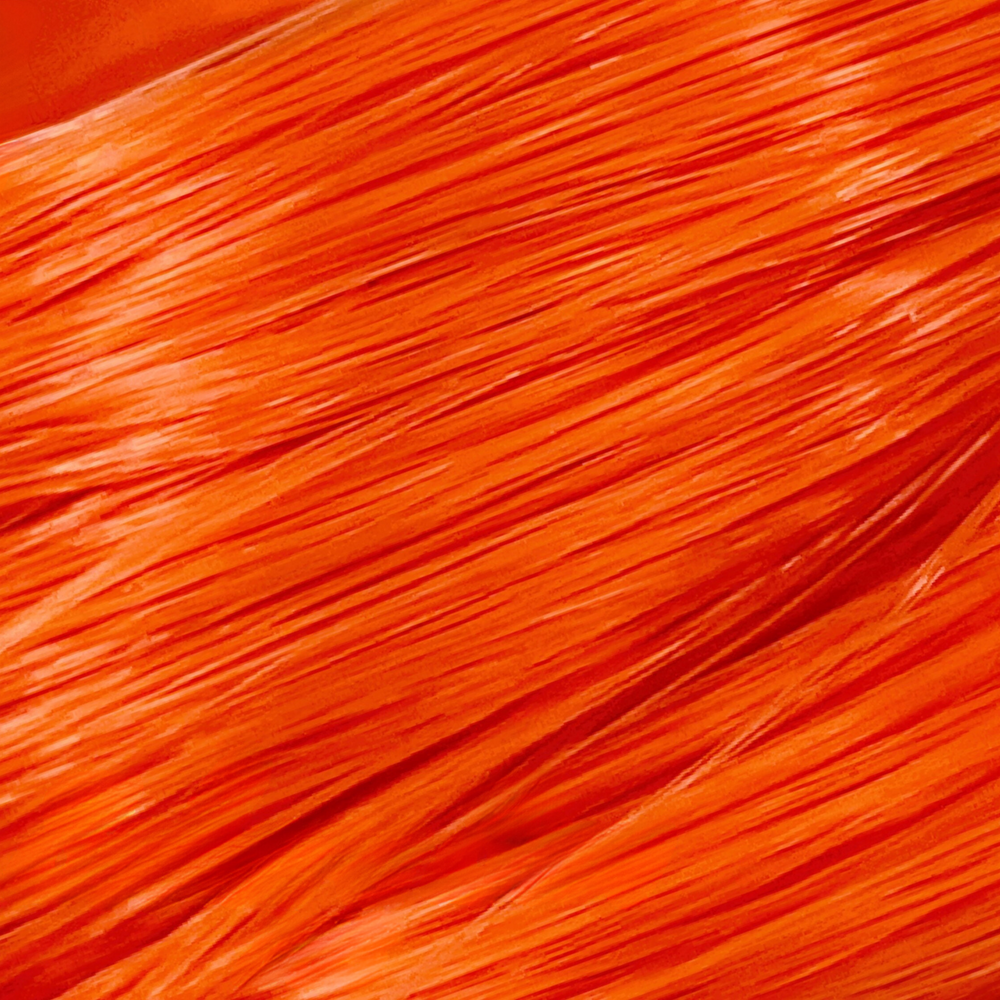 Japanese Saran Sahara Sun 388 36 inch 1oz/28g hank orange Doll Hair