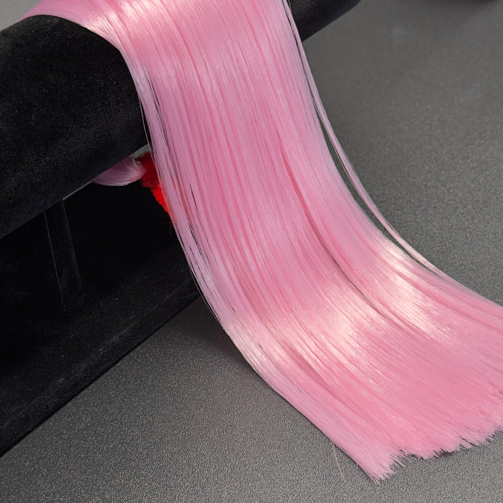 cherry blossom pink hair