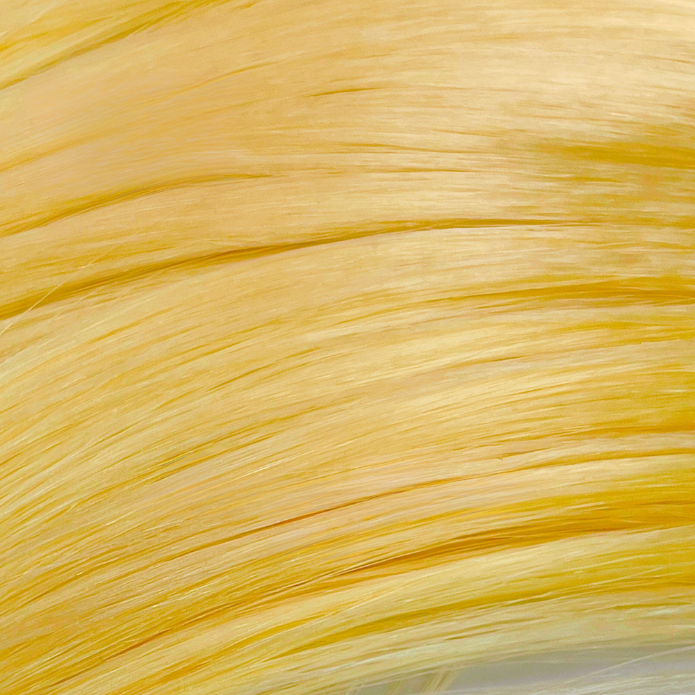 Japanese Saran Sunny Blonde 828 36 inch 1oz/28g hank yellow blonde Doll Hair