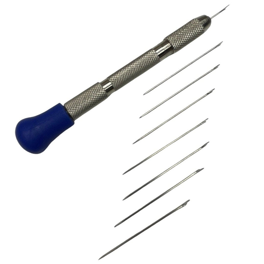 Back In Stock! Rerooting Tool Starter Kit - Tool plus qty 8 Size 5 Needles for Rerooting Fashion Dolls Hair