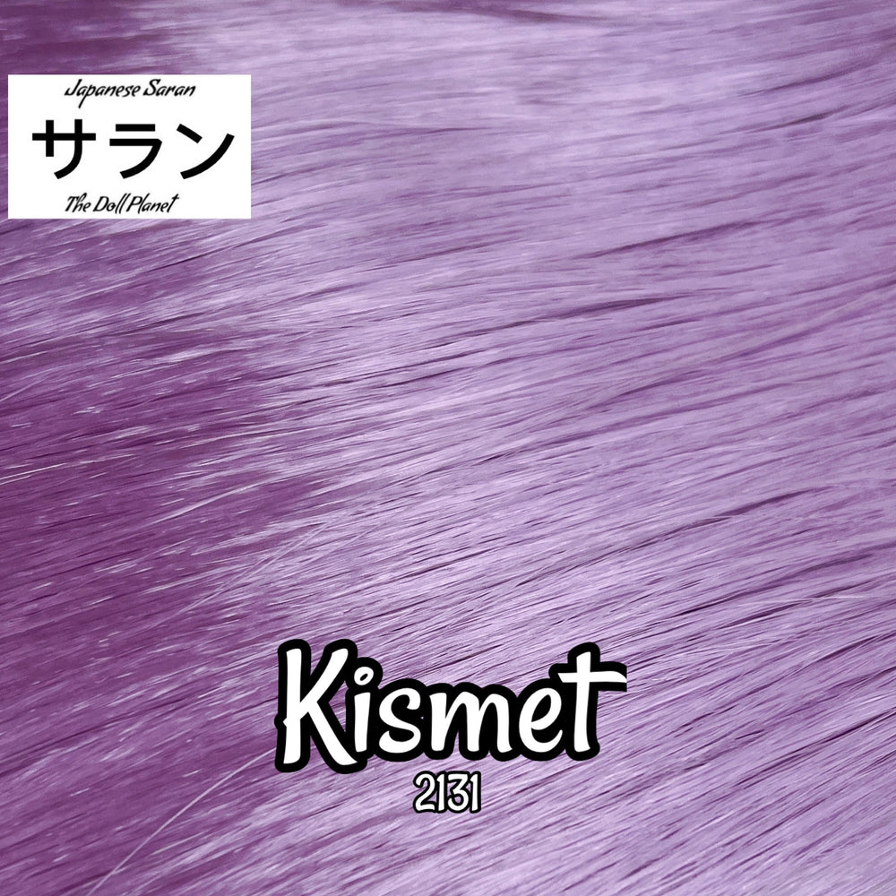Japanese Saran Kismet 2131 36 inch 1oz/28g hank light purple Doll Hair