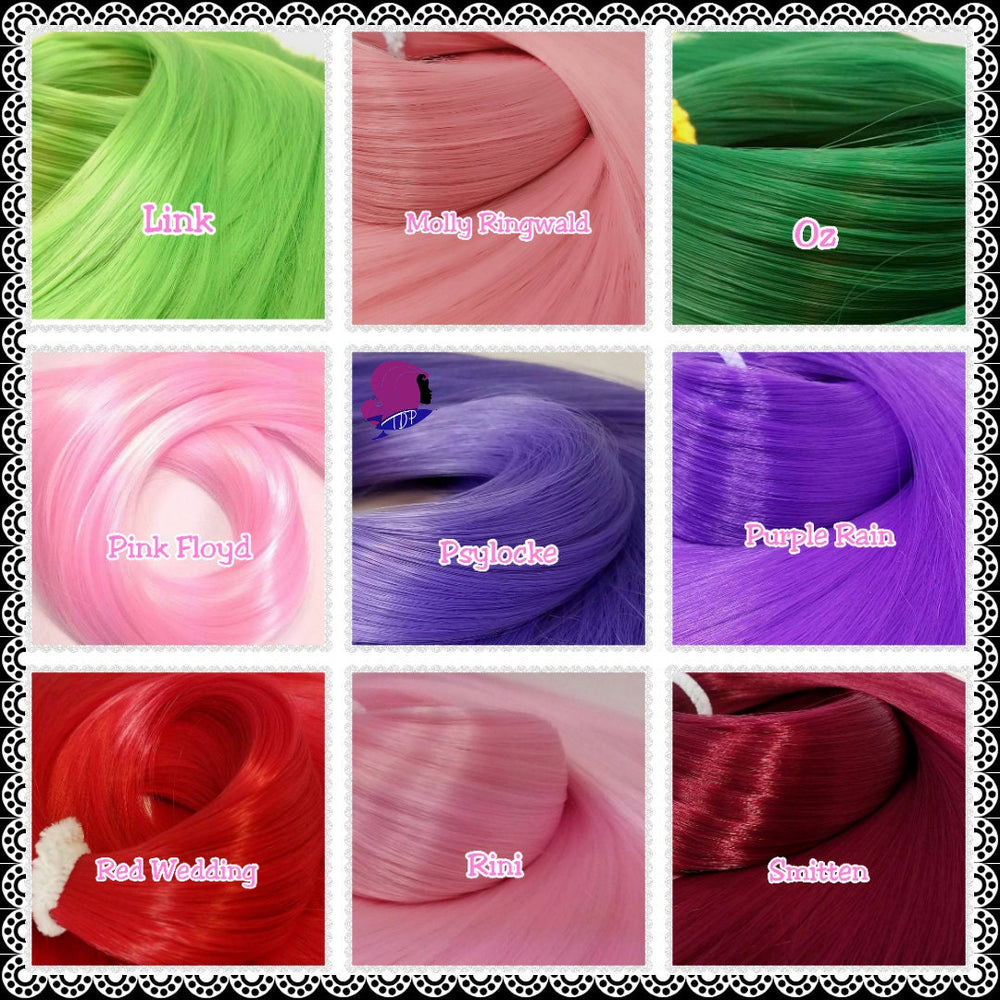 TDP™ Nylon Silk High Temperature Doll Hair for Rerooting Fashion Dolls Discontinued Will not be restocked once sold out