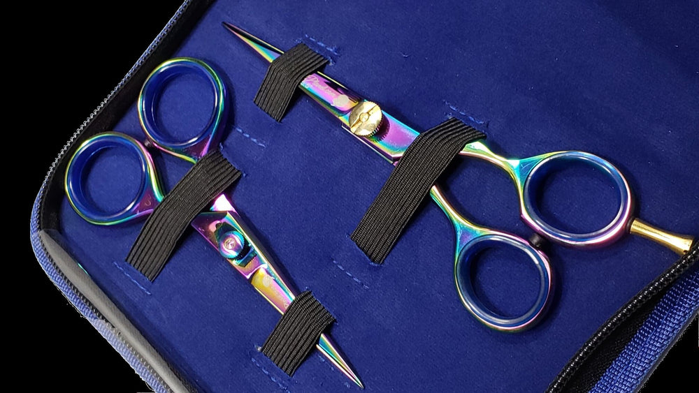 Doll Hair Styling Kit The Doll Planet Exclusive Scissors, Curlers, Alligator clips for Barbie,Monster High,My Little Pony, All Fashion Dolls