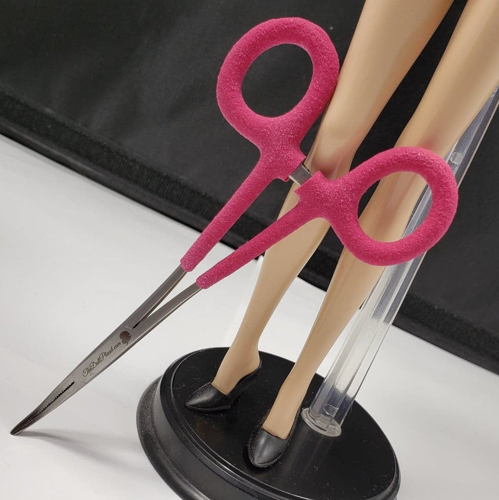 Doll Hair & Glue Removal Forceps Pliers 5" or 6" Curved Nose Pliers for Rerooting Fashion Dolls and My Little Pony