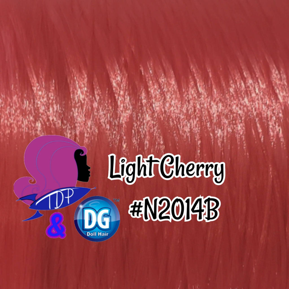 DG-HQ™ Nylon Light Cherry Red N2014B Doll Hair Rerooting Styling Curling Doll and Ponies Barbie™ Monster High™ Fr Poppy® Limited Quantity
