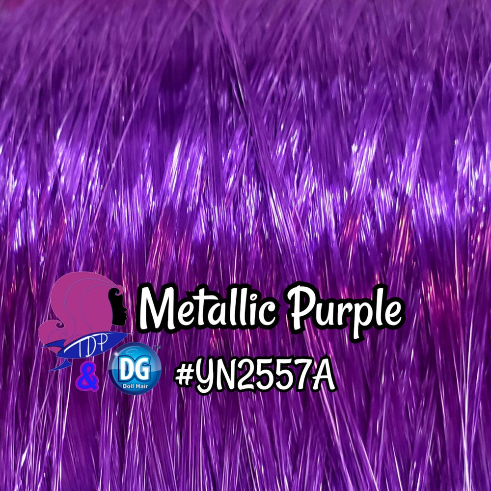DG-HQ™ Nylon Metallic Purple YN2557A Doll Hair Rerooting Styling Doll My Little Pony Lol omg Barbie™ Monster High™ Integrity Fr Poppy®