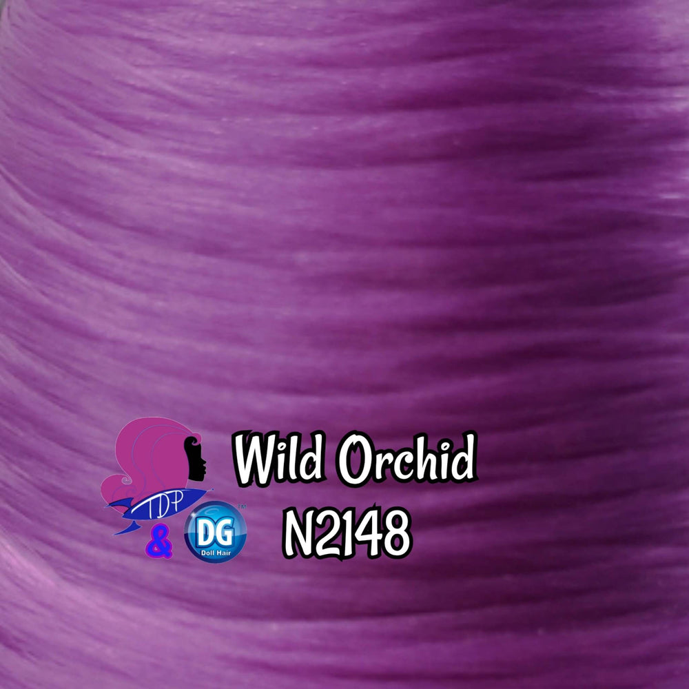 DG-HQ™ Nylon Wild Orchid N2148 Purple Doll Hair Rerooting Styling Curling Doll My Little Pony Barbie™ Monster High™ Poppy® Limited Qty