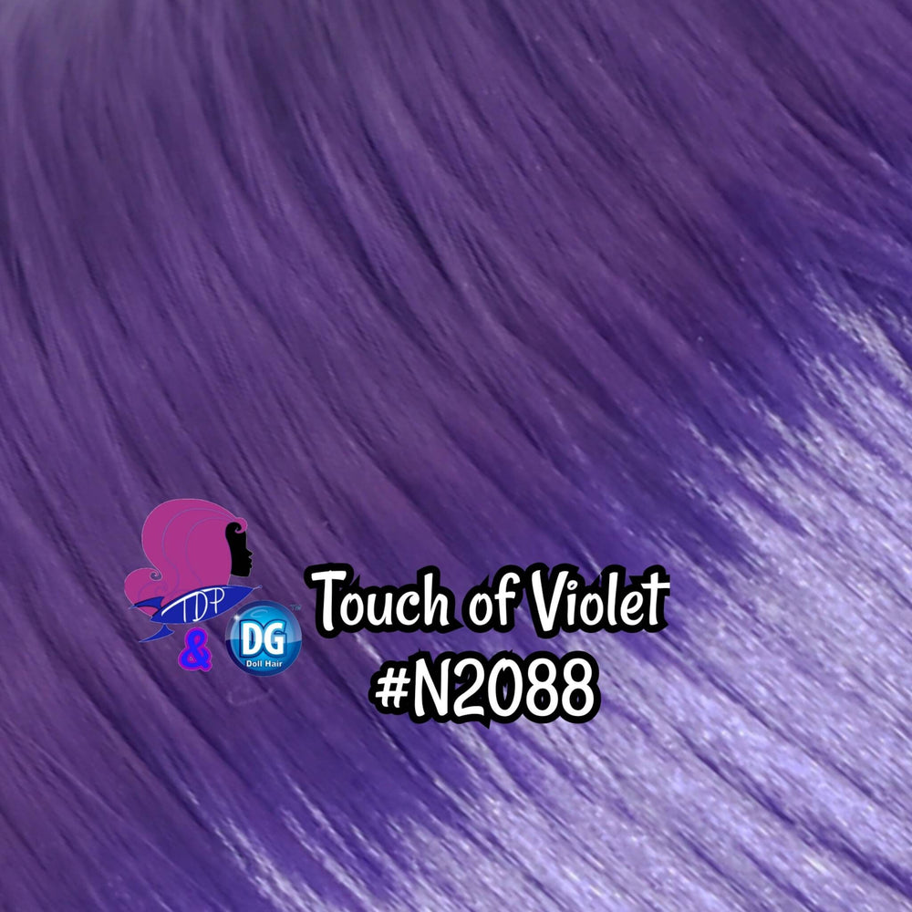 DG-HQ™ Nylon Touch of Violet #N2088 Dark Purple Hair Rerooting Doll My Little Pony Barbie™ Monster High™ Rainbow High®