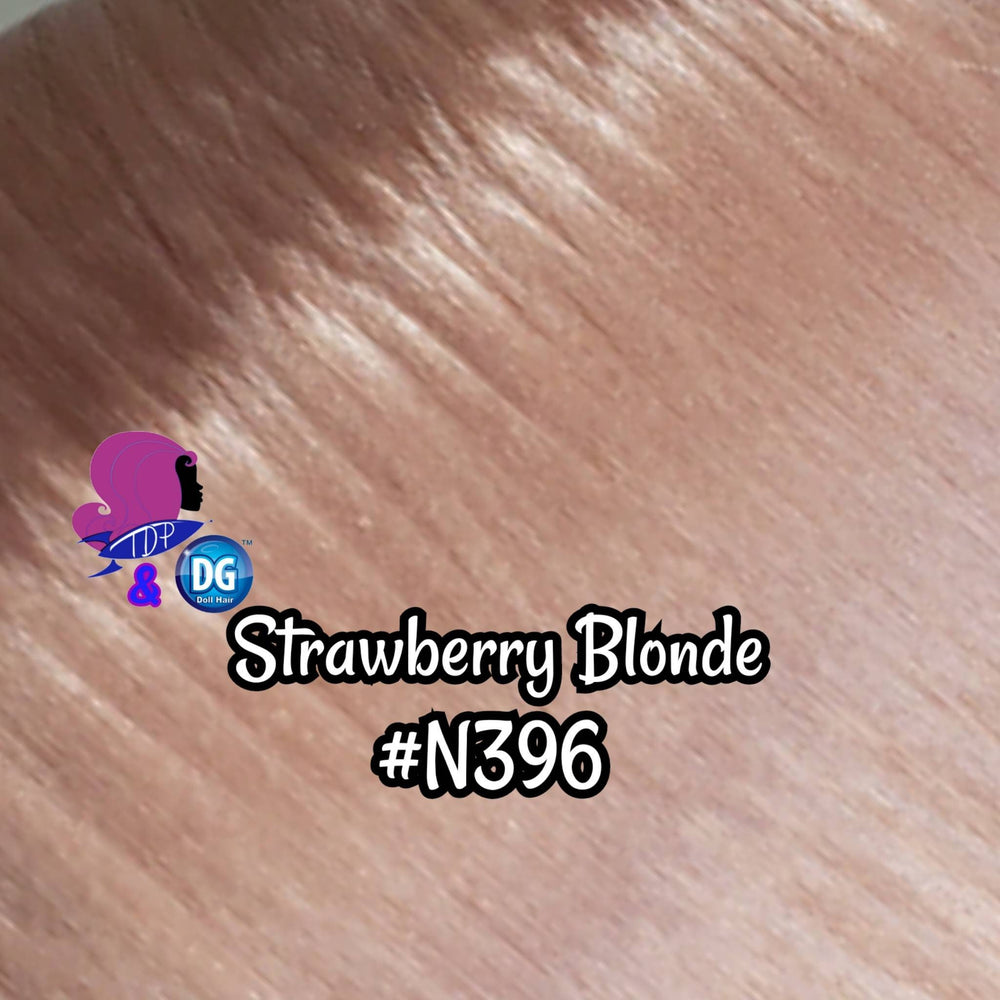DG-HQ™ Nylon Strawberry Blonde #N396 Doll Hair Rerooting Doll My Little Pony Barbie™ Monster High™ Rainbow High®