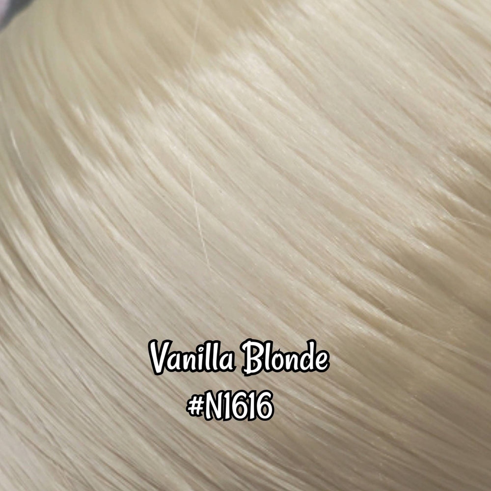 DG-HQ™ Nylon Vanilla Blonde #N1616 Natural Medium Blond Doll Hair Rerooting Doll My Little Pony Barbie™ Monster High™ Rainbow High®