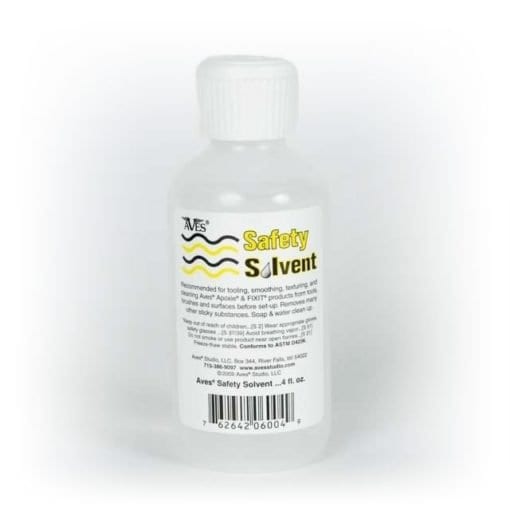AVES® Safety Solvent™ Easy Clean-up & Smoothing Agent for Apoxie Sculpt Clay