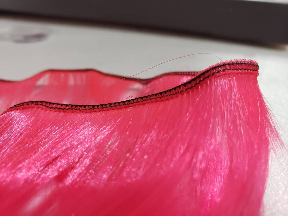 DG Nylon Doll Planet Hair Weft Track Stitching Example
