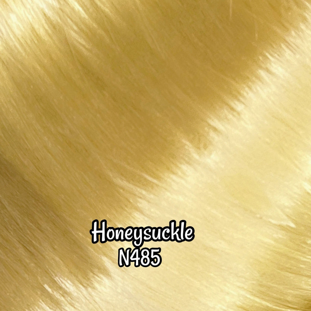 DG-HQ™ Nylon Honeysuckle N485 36 inch 1oz/28g hank light blonde natural Doll Hair for rerooting fashion dolls Standard Temperature
